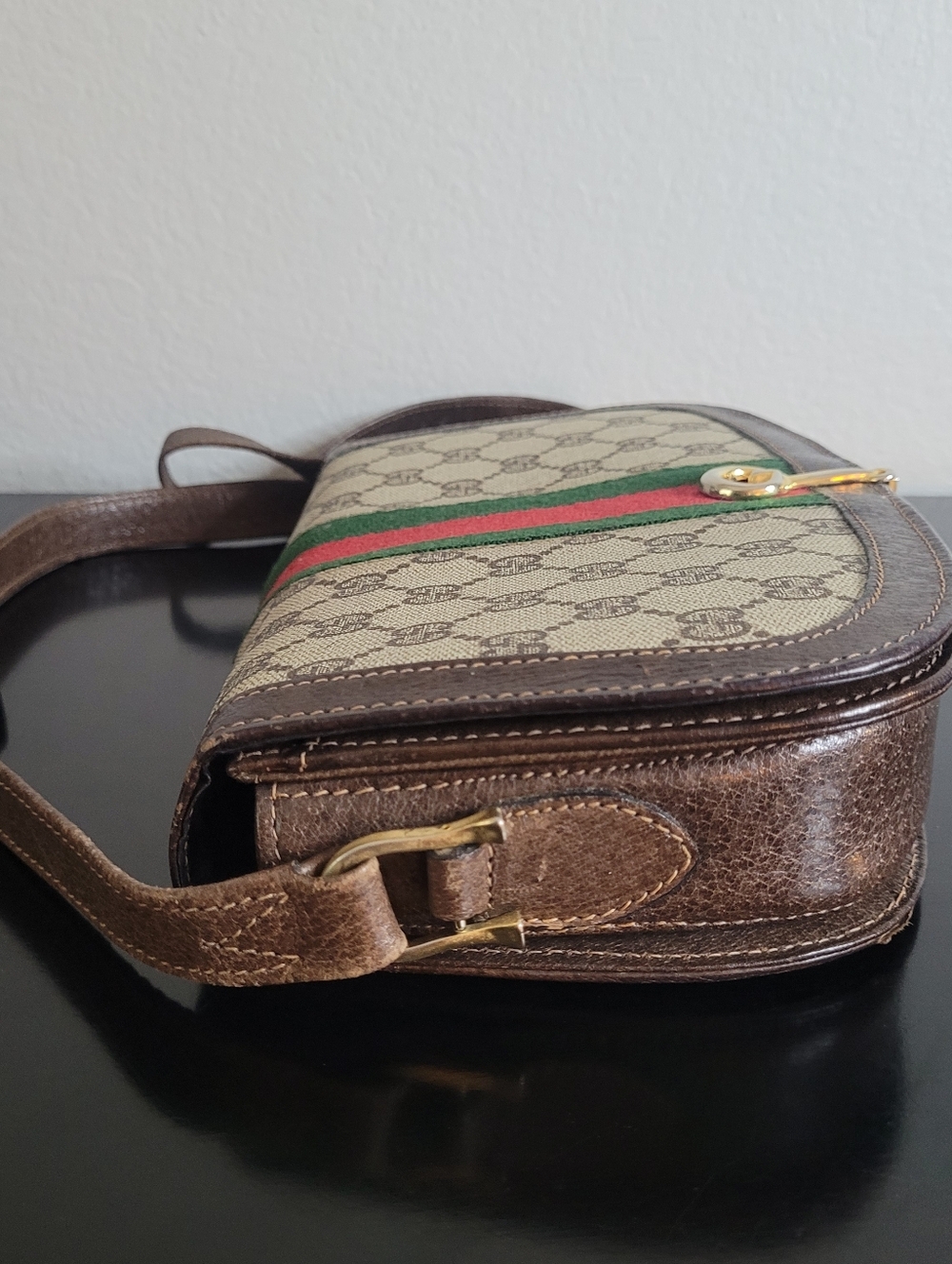 Gucci GG Supreme Ophidia Shoulder Bag - Picture 7 of 16